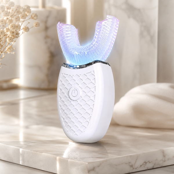 U-Shaped Electric Toothbrush with 360° Silicone Head