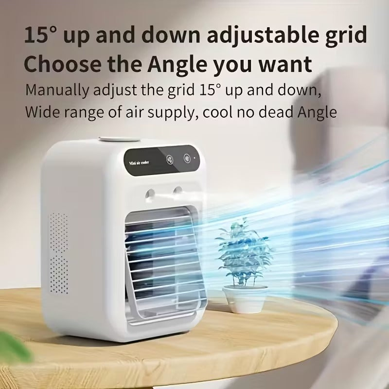 Portable All-In-One Cooling & Humidifying Fan